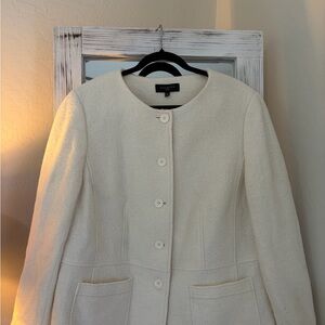 Talbots Women's Cream Blazer
